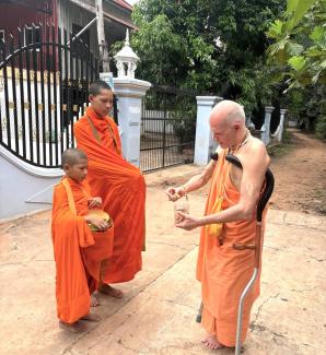 Buddist Monks in CAMBODIA
