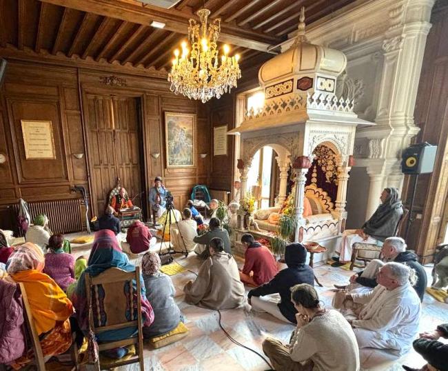 La Nouvelle Mayapur Farm community in France